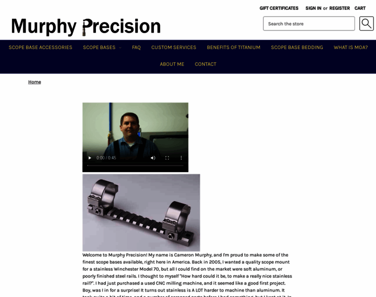 Murphyprecision.com thumbnail