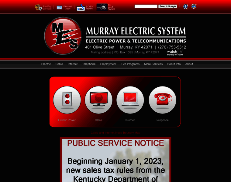 Murrayelectric.net thumbnail