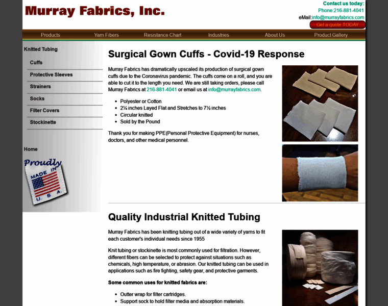 Murrayfabrics.com thumbnail