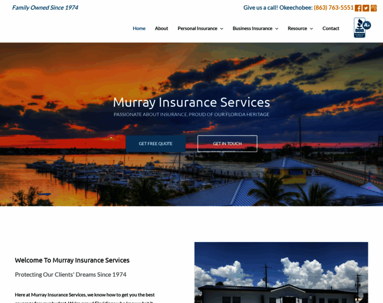 Murrayinsuranceservices.com thumbnail