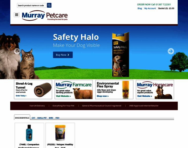 Murraypetcare.co.uk thumbnail