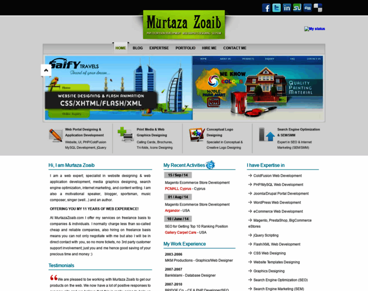 Murtazazoaib.com thumbnail