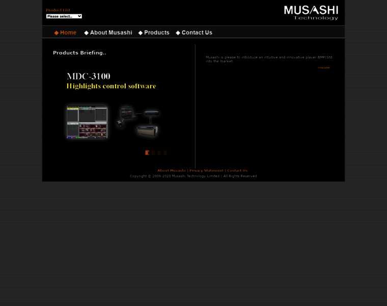 Musashi-technology.com thumbnail