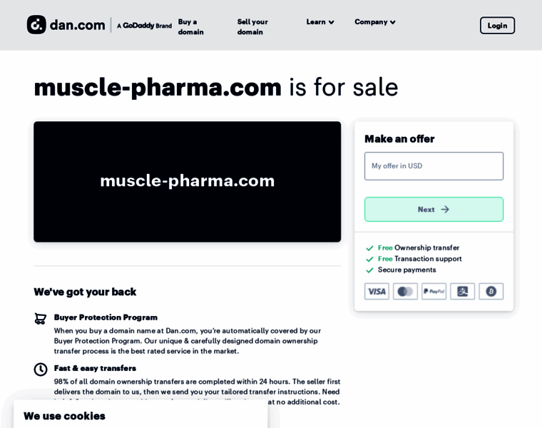 Muscle-pharma.com thumbnail