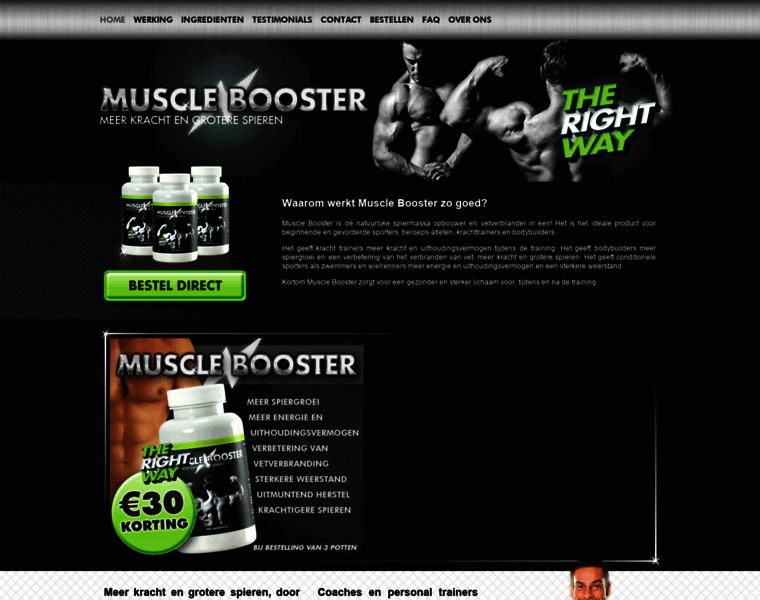 Musclebooster.nl thumbnail