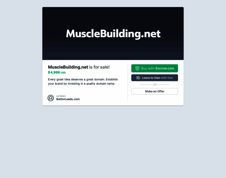 Musclebuilding.net thumbnail