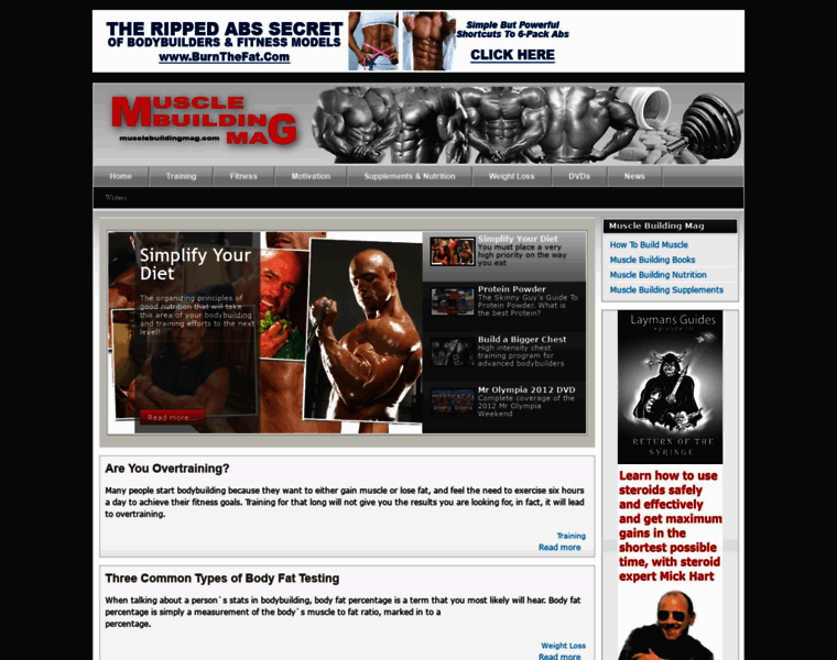 Musclebuildingmag.com thumbnail