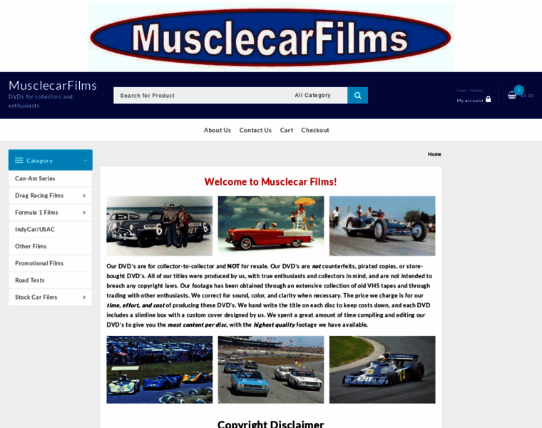 Musclecarfilms.com thumbnail