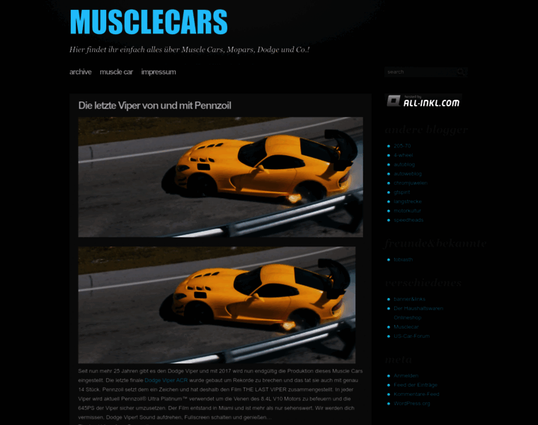Musclecars.at thumbnail