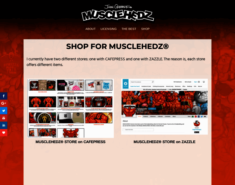 Musclehedz.com thumbnail