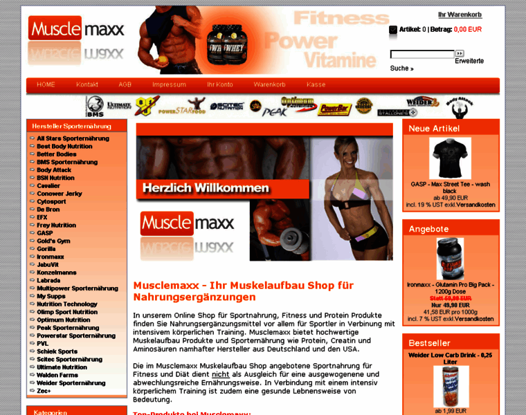 Musclemaxx.de thumbnail