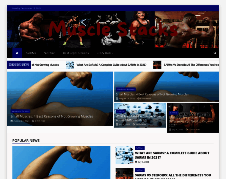 Musclestacks.org thumbnail