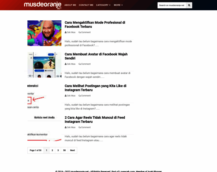 Musdeoranje.net thumbnail