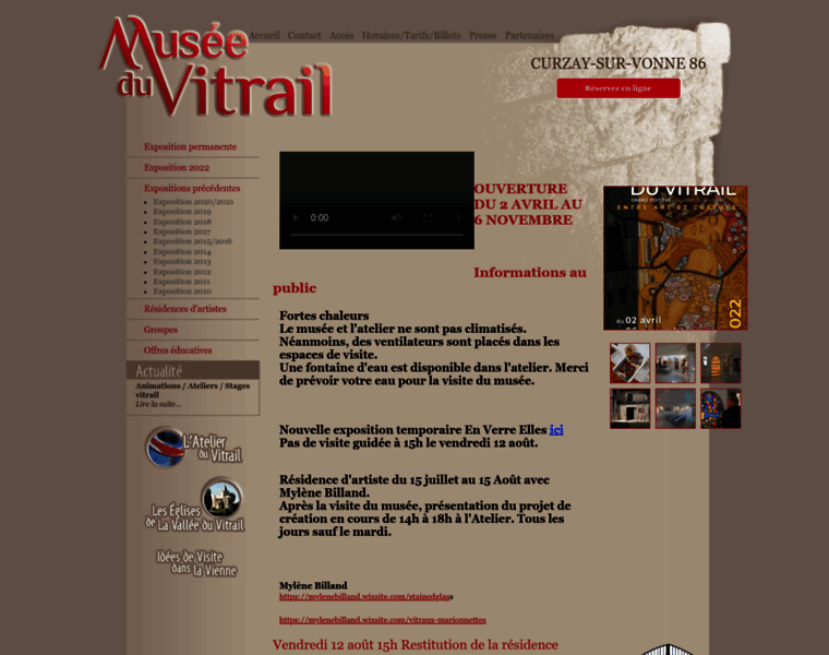 Musee-du-vitrail.com thumbnail