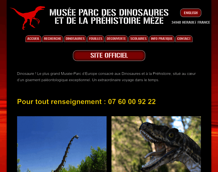 Musee-parc-dinosaures.com thumbnail