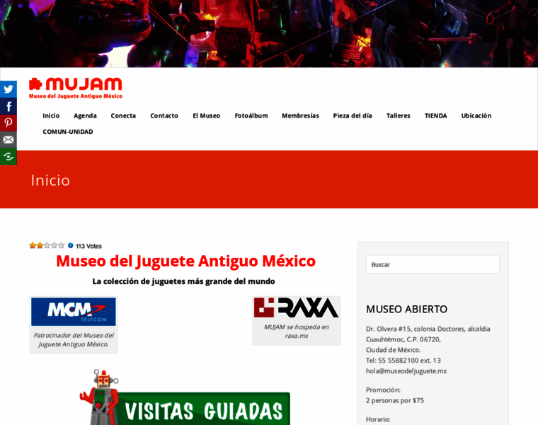 Museodeljuguete.mx thumbnail