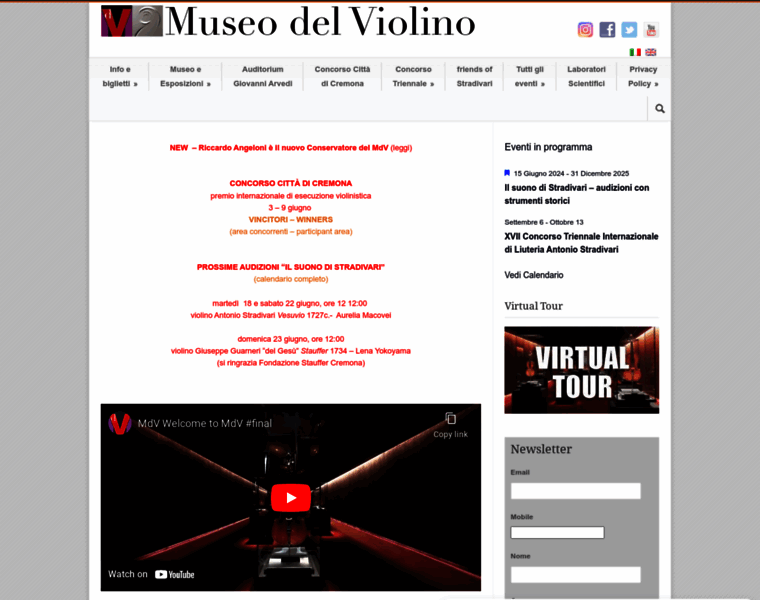 Museodelviolino.org thumbnail