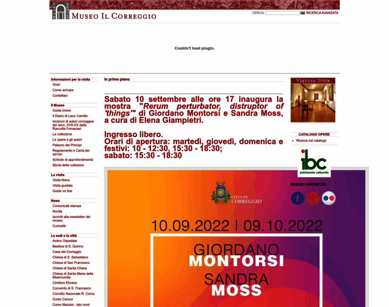 Museoilcorreggio.org thumbnail