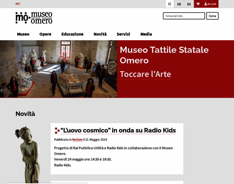 Museoomero.it thumbnail