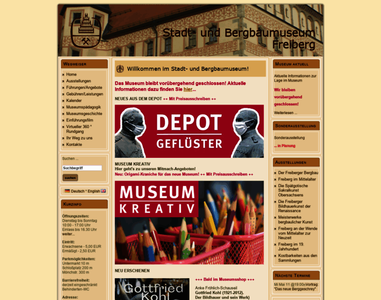 Museum-freiberg.de thumbnail