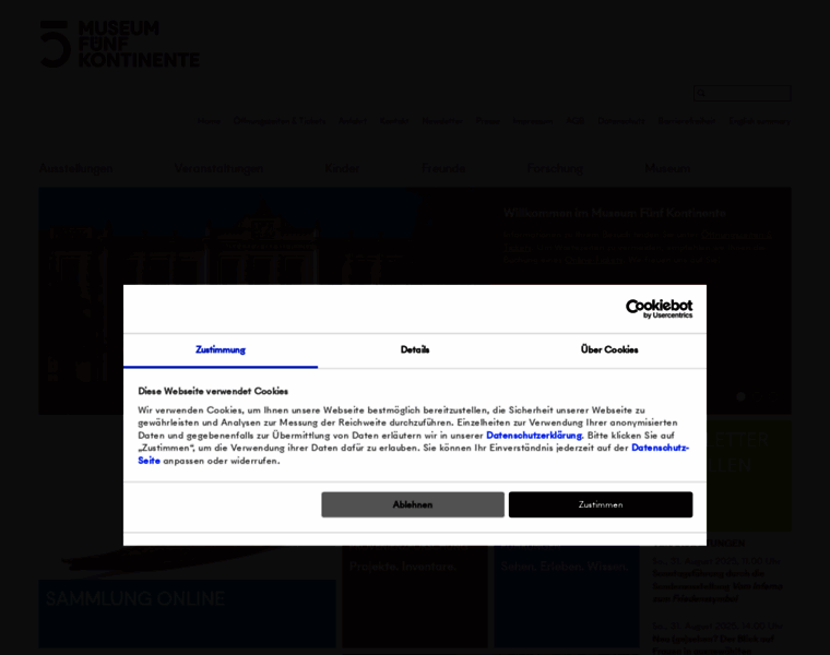 Museum-fuenf-kontinente.de thumbnail
