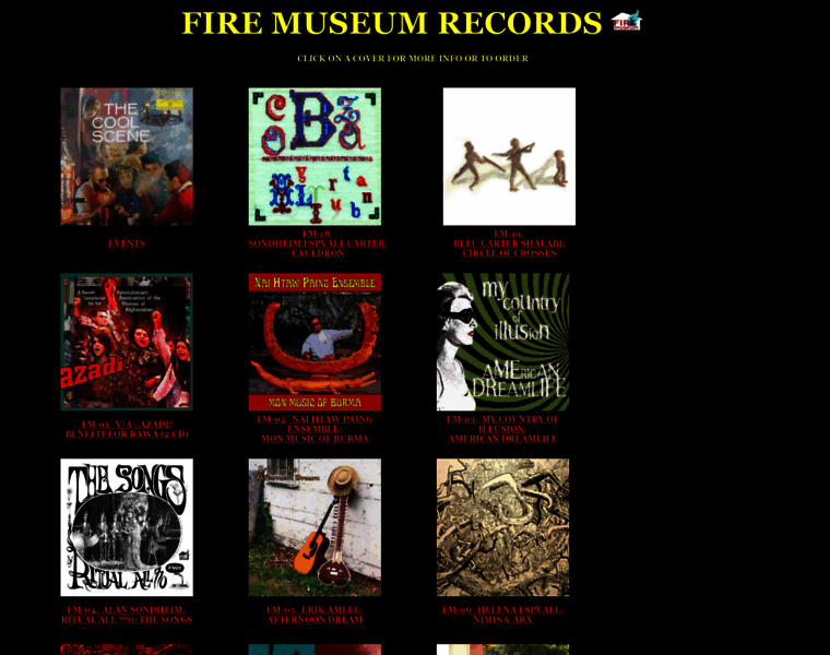 Museumfire.com thumbnail
