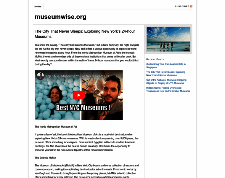 Museumwise.org thumbnail