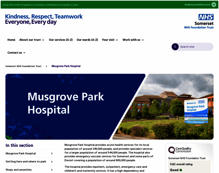 Musgroveparkhospital.nhs.uk thumbnail