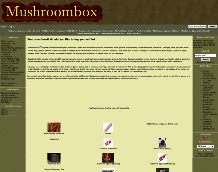 Mushroombox.co.uk thumbnail