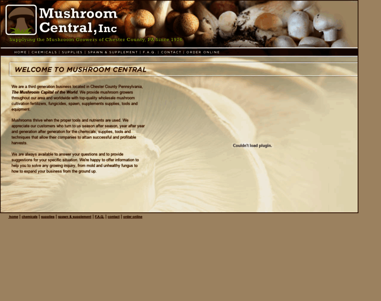Mushroomcentralonline.com thumbnail