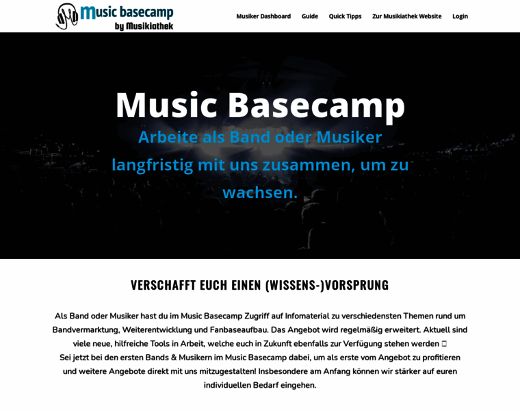 Music-basecamp.com thumbnail