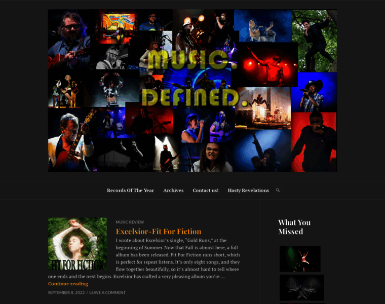 Music-defined.com thumbnail