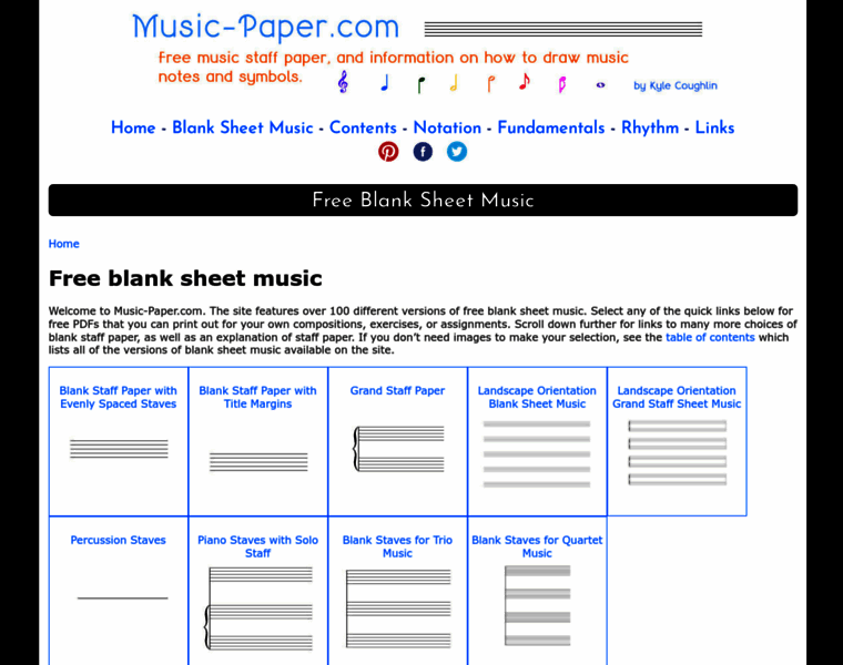 Music-paper.com thumbnail