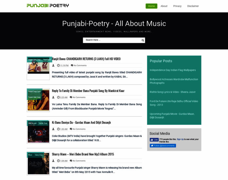 Music.punjabi-poetry.com thumbnail