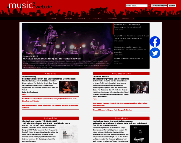 Music2web.de thumbnail