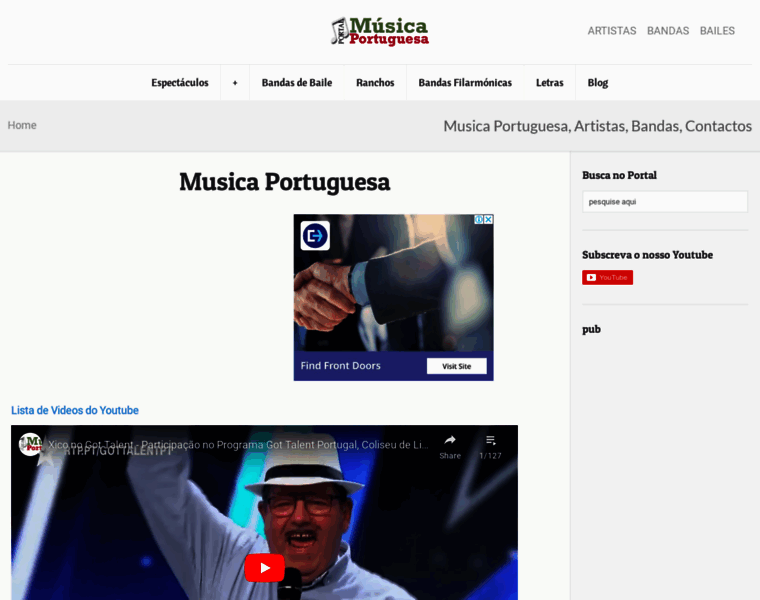 Musica-portuguesa.com thumbnail