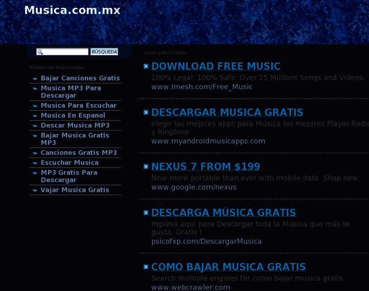 Musica.com.mx thumbnail