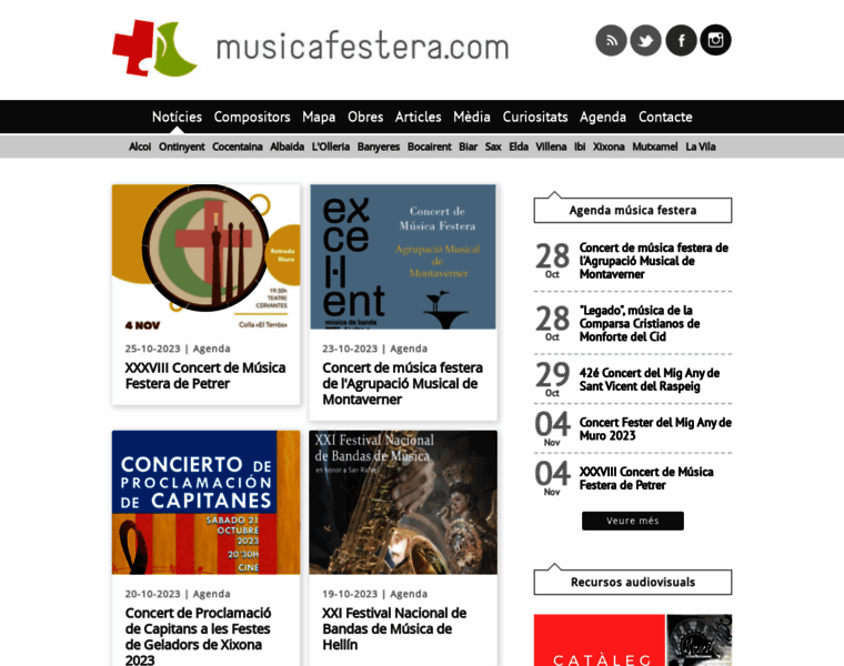 Musicafestera.com thumbnail