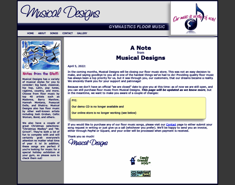 Musical-designs.com thumbnail