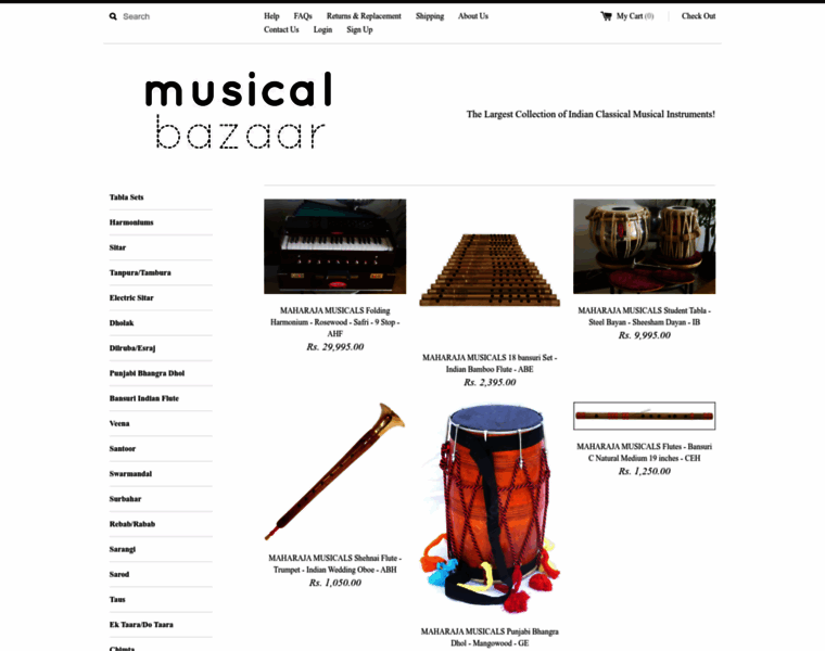 Musicalbazaar.com thumbnail