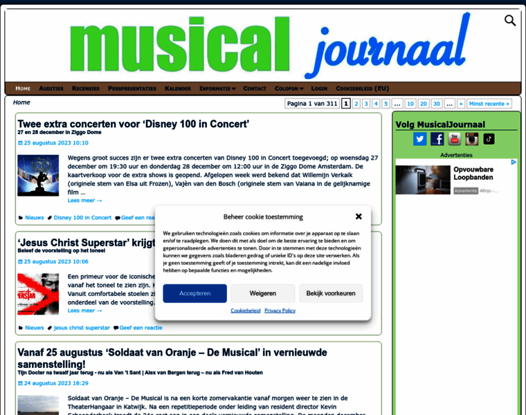 Musicaljournaal.nl thumbnail