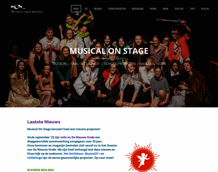 Musicalonstage.be thumbnail