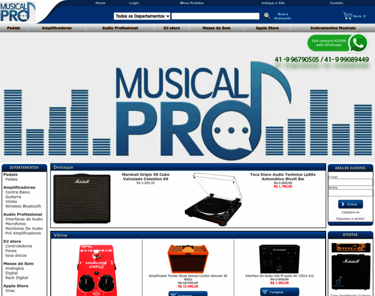 Musicalpro.com.br thumbnail