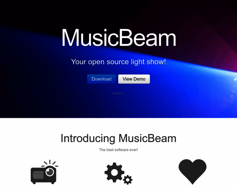 Musicbeam.org thumbnail