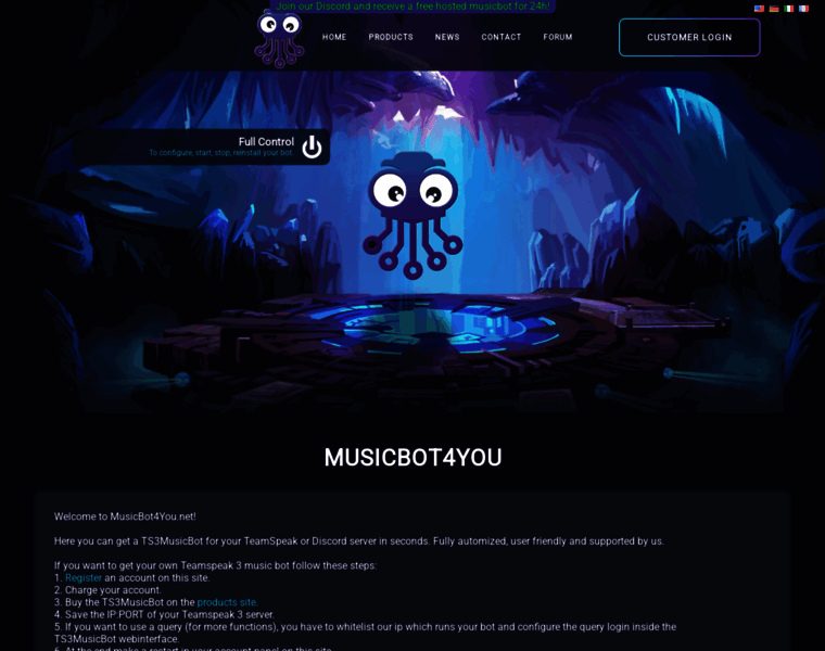 Musicbot4you.net thumbnail