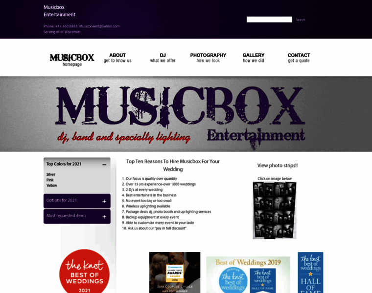 Musicboxent.com thumbnail