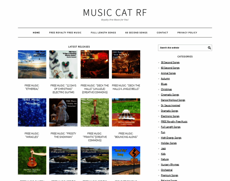 Musiccatrf.com thumbnail