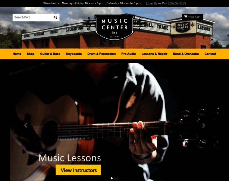 Musiccenterinc.com thumbnail