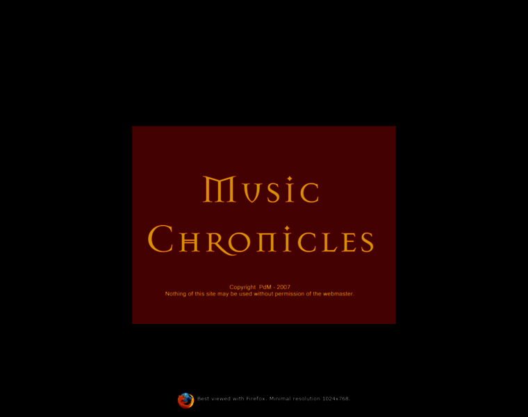 Musicchronicles.com thumbnail