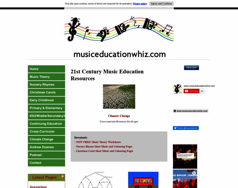 Musiceducationwhiz.com thumbnail